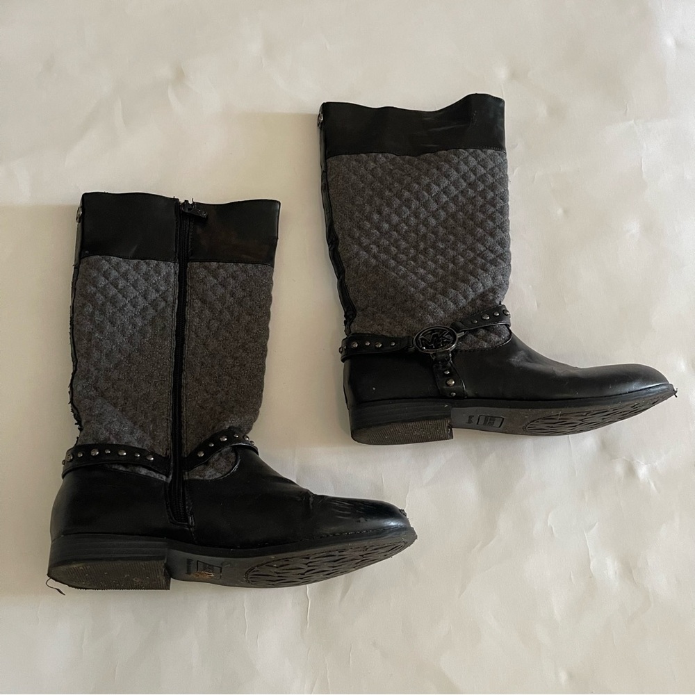 Michael Kors Girls Black knee high boots